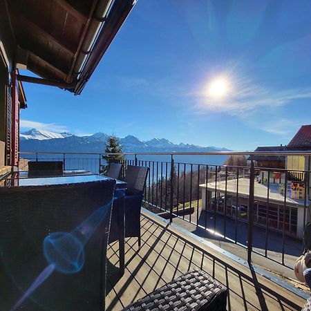 Chalet Lilo 4 Zimmer Big View Beatenberg Exterior foto